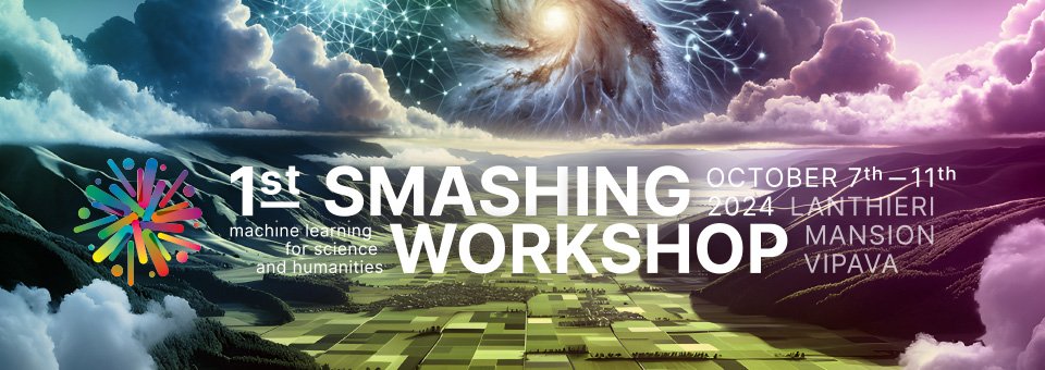 1st SMASHing Workshop - October 7-11 2024, Vipava